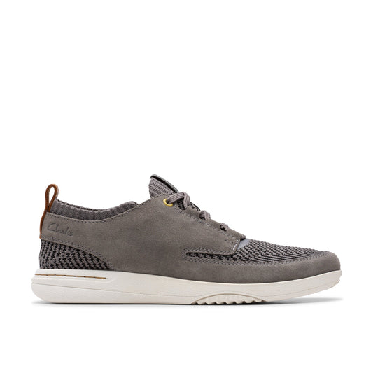 Clarks Easeway Sport 26181629 Mens Gray Oxfords & Lace Ups Casual Shoes