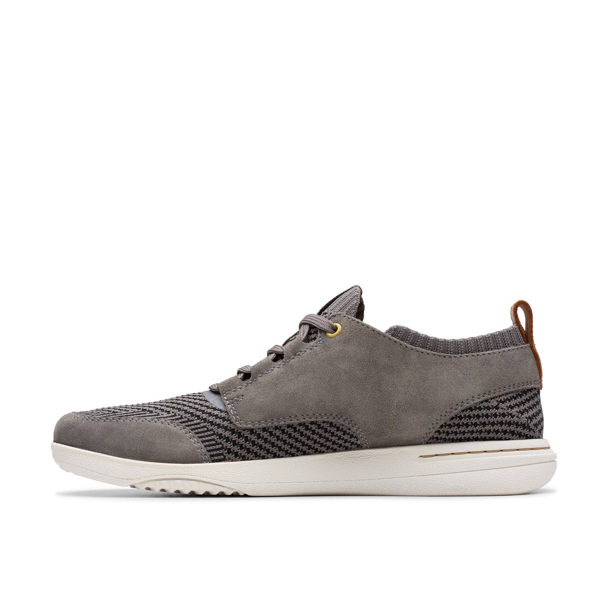 Clarks Easeway Sport 26181629 Mens Gray Oxfords & Lace Ups Casual Shoes