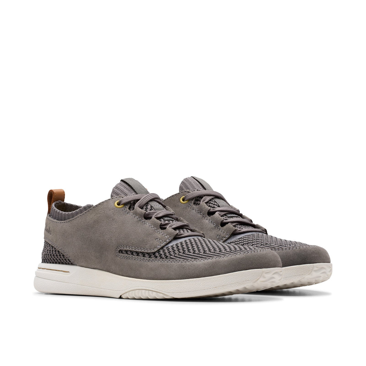 Clarks Easeway Sport 26181629 Mens Gray Oxfords & Lace Ups Casual Shoes
