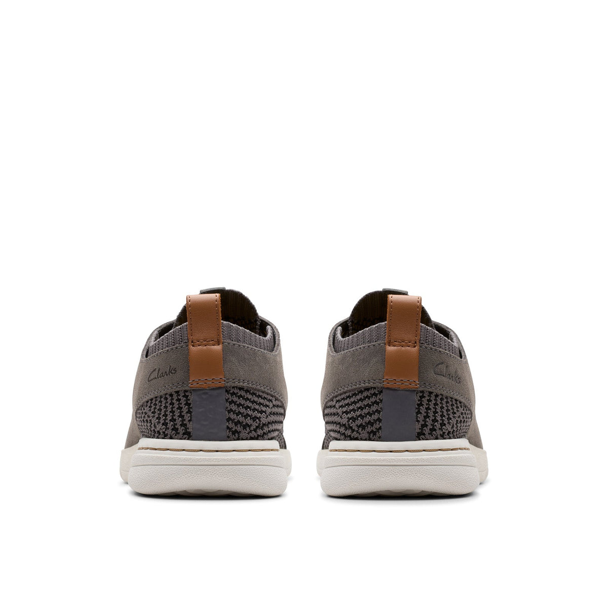 Clarks Easeway Sport 26181629 Mens Gray Oxfords & Lace Ups Casual Shoes