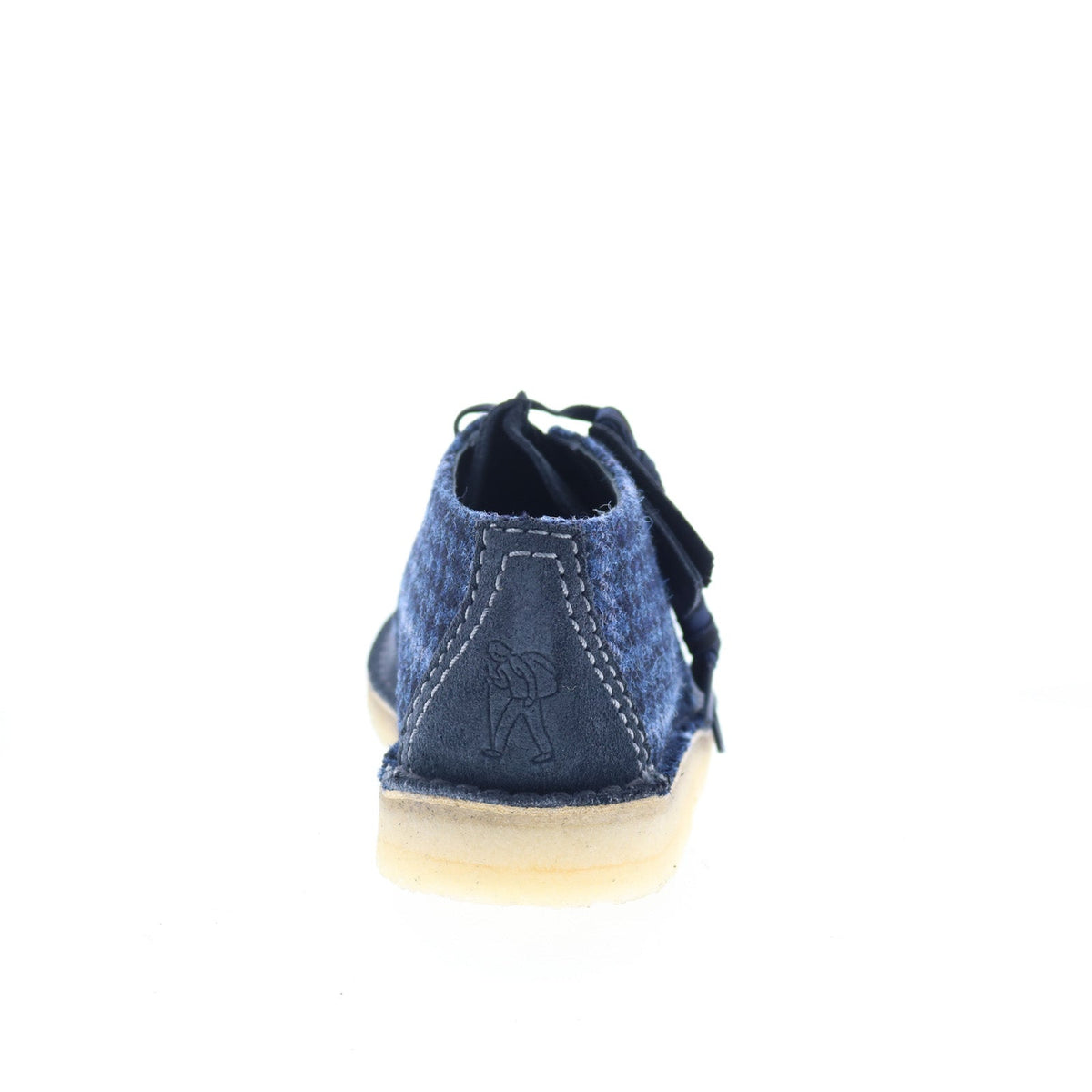 Clarks Desert Trek 26183779 Mens Blue Suede Oxfords & Lace Ups Casual Shoes