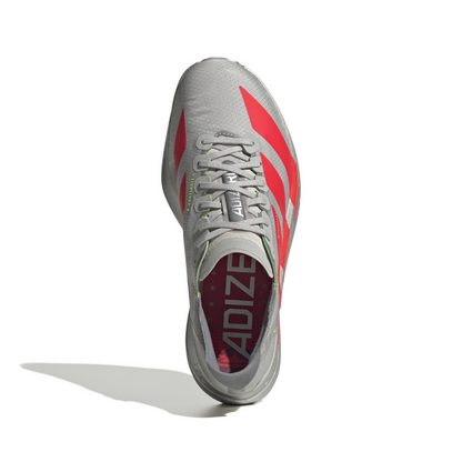 Adizero Adios Pro 4 Men's :Silver Metalic | Lucid Red