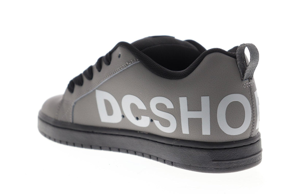 DC Court Graffik SE 300927-XSKS Mens Gray Skate Inspired Sneakers Shoes