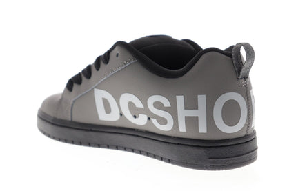 DC Court Graffik SE 300927-XSKS Mens Gray Skate Inspired Sneakers Shoes
