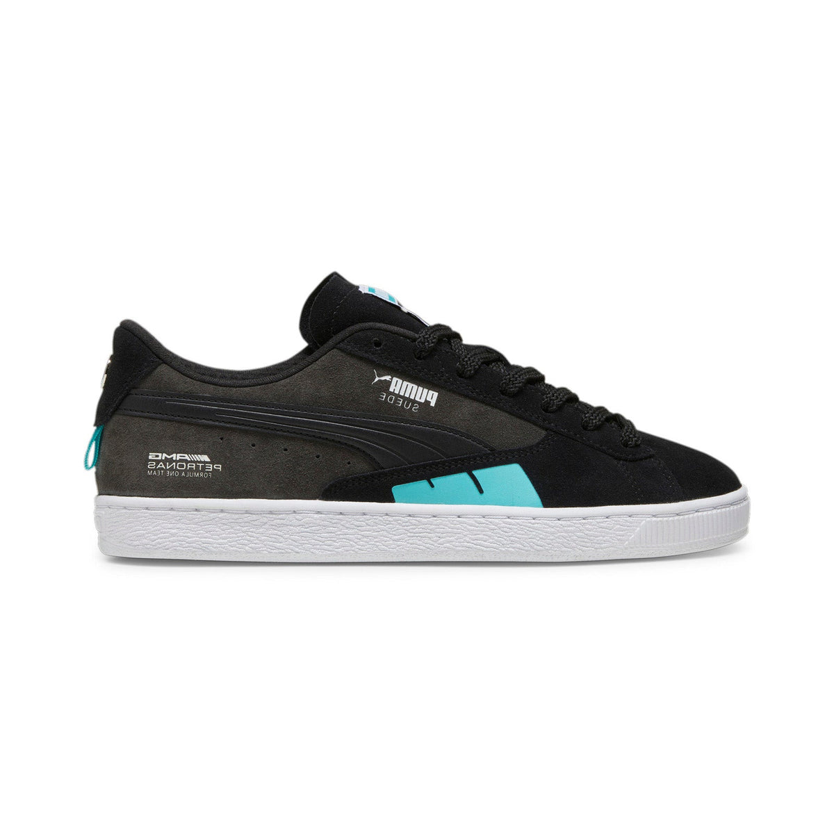 Puma MAPF1 Mercedes AMG Petronas Suede 30802401 Mens Black Sneakers Shoes
