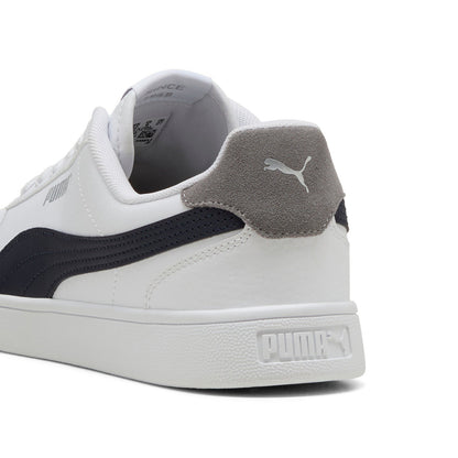 Puma Shuffle 30966838 Mens White Leather Lace Up Lifestyle Sneakers Shoes