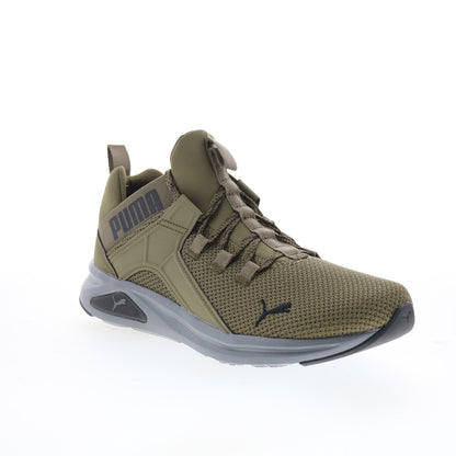 Puma Enzo 2 Revamp Fleck 31033702 Mens Green Athletic Running Shoes