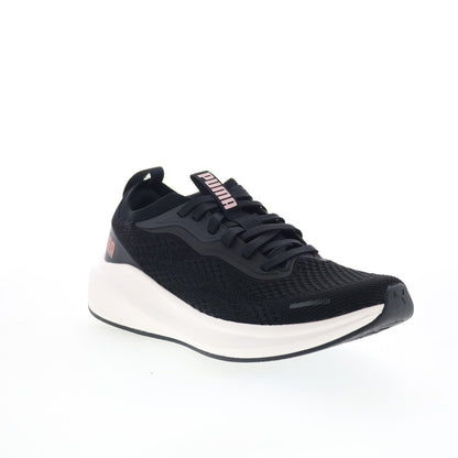Puma Skyrocket Lite Engineered Womens Black Canvas Lifestyle Sneakers Shoes