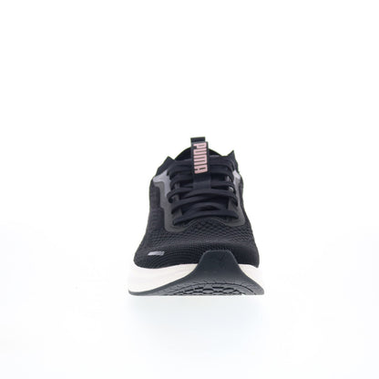 Puma Skyrocket Lite Engineered Womens Black Canvas Lifestyle Sneakers Shoes