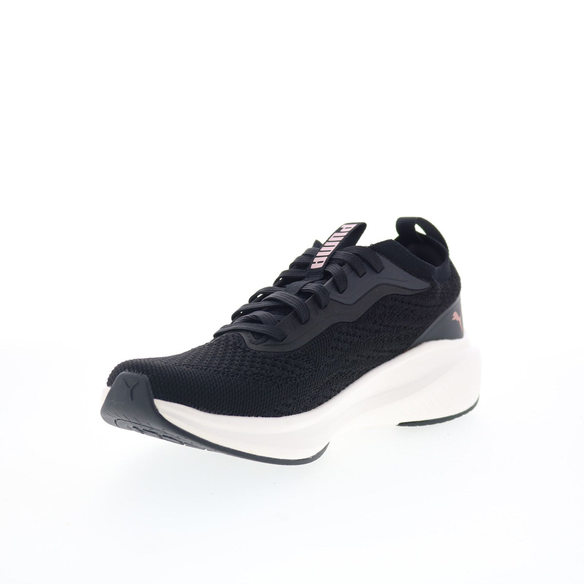Puma Skyrocket Lite Engineered Womens Black Canvas Lifestyle Sneakers Shoes