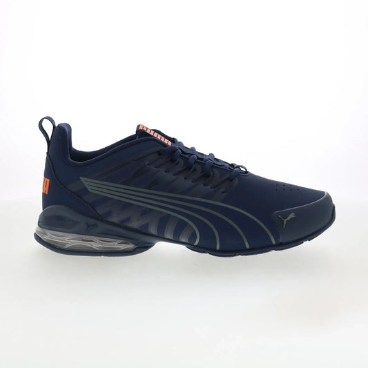 Puma Voltaic Evo Nubuck 31171603 Mens Blue Leather Athletic Running Shoes