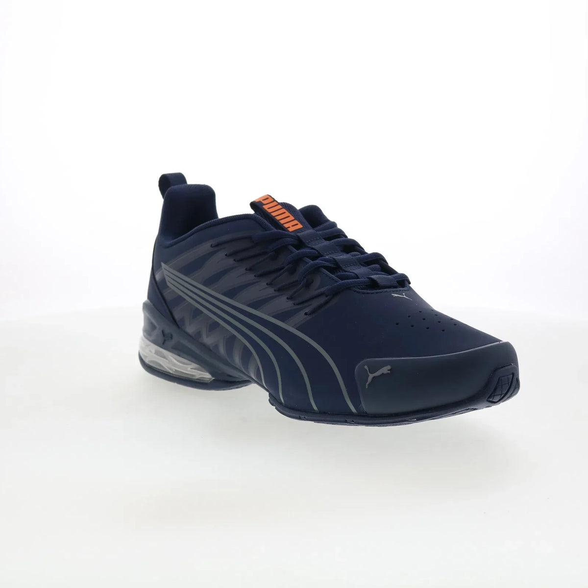 Puma Voltaic Evo Nubuck 31171603 Mens Blue Leather Athletic Running Shoes