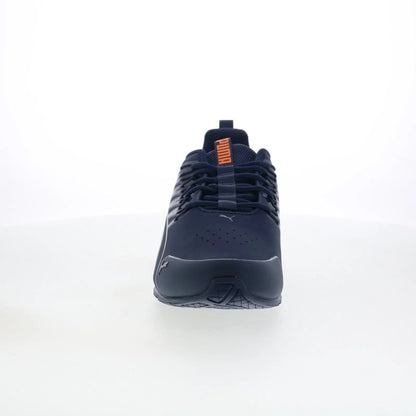 Puma Voltaic Evo Nubuck 31171603 Mens Blue Leather Athletic Running Shoes