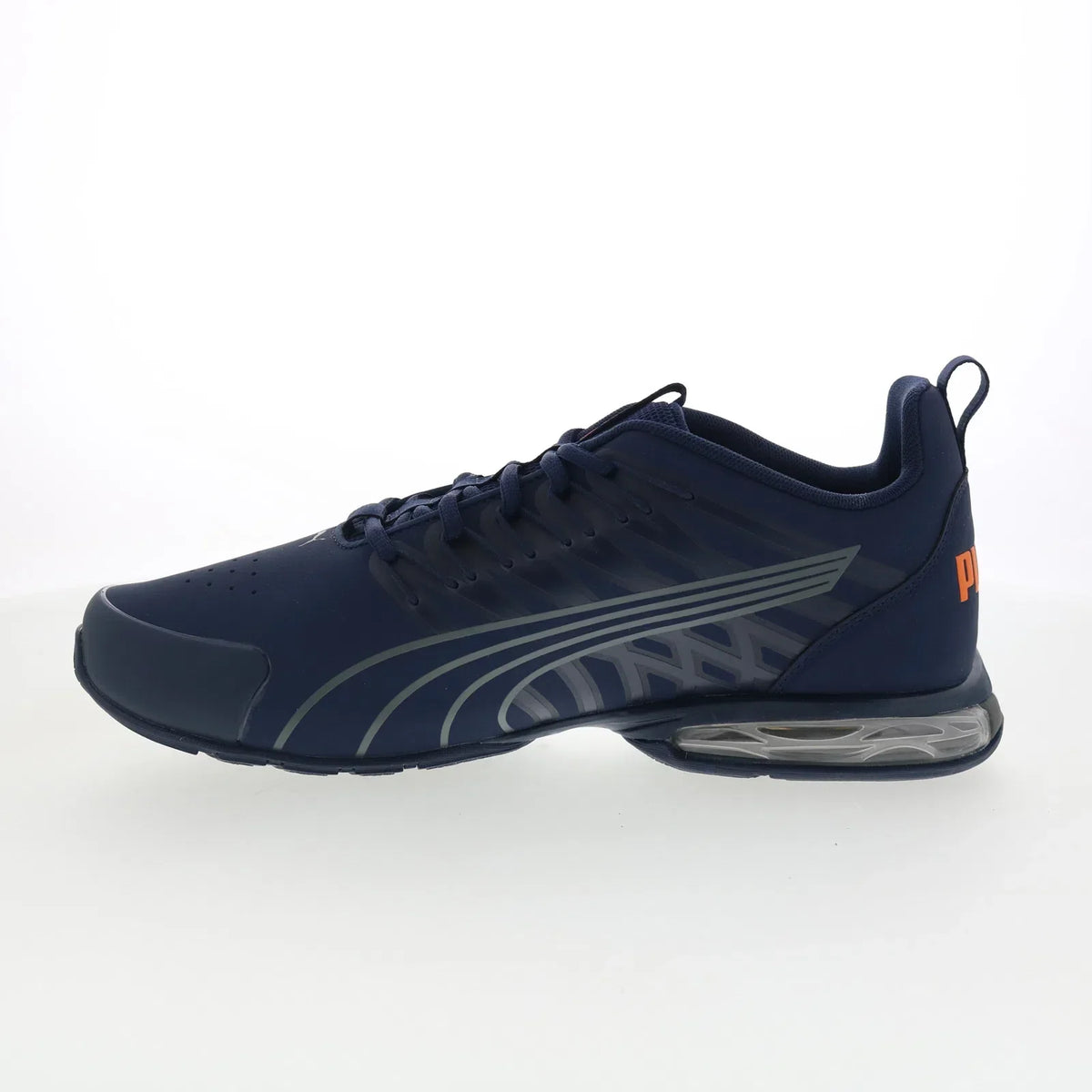 Puma Voltaic Evo Nubuck 31171603 Mens Blue Leather Athletic Running Shoes