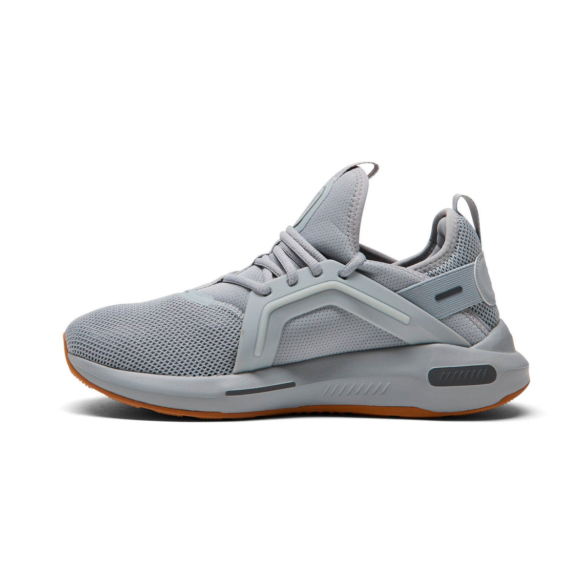 Puma Softride Enzo 5 Wide 31194705 Mens Gray Wide Athletic Running Shoes