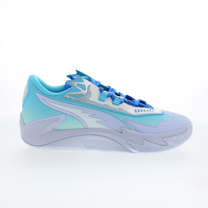 Puma Scoot Zeros II Crystal 31222601 Mens Blue Athletic Basketball Shoes