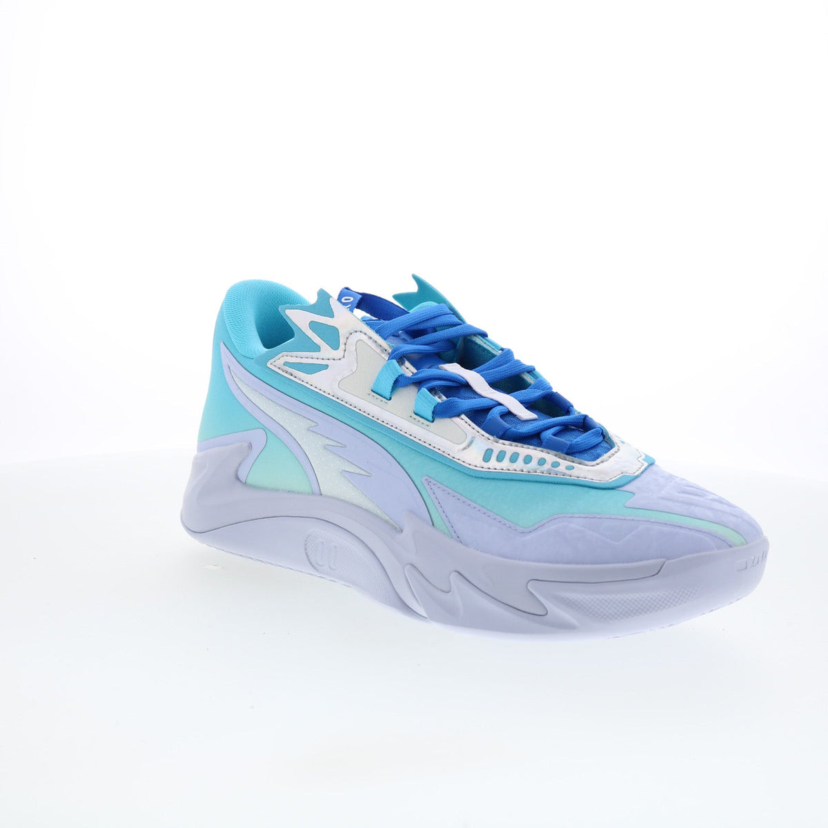 Puma Scoot Zeros II Crystal 31222601 Mens Blue Athletic Basketball Shoes