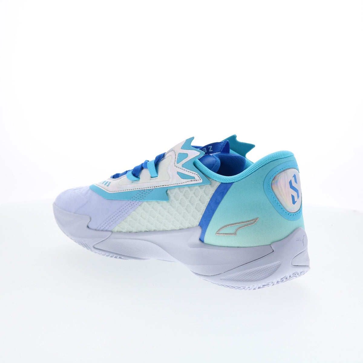 Puma Scoot Zeros II Crystal 31222601 Mens Blue Athletic Basketball Shoes