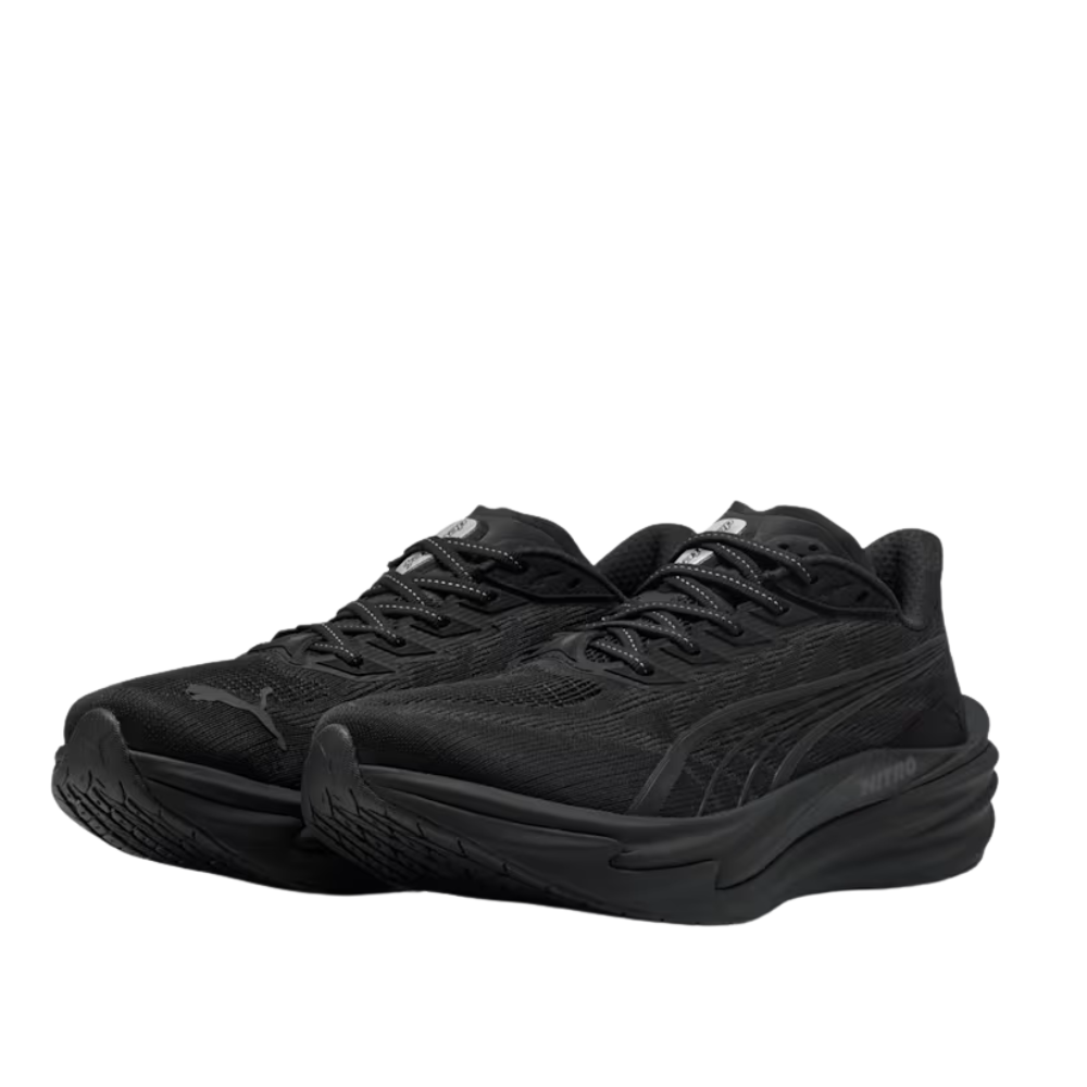 Deviate Nitro 4 Wide Men's :PUMA Black | Flat Dark Gray