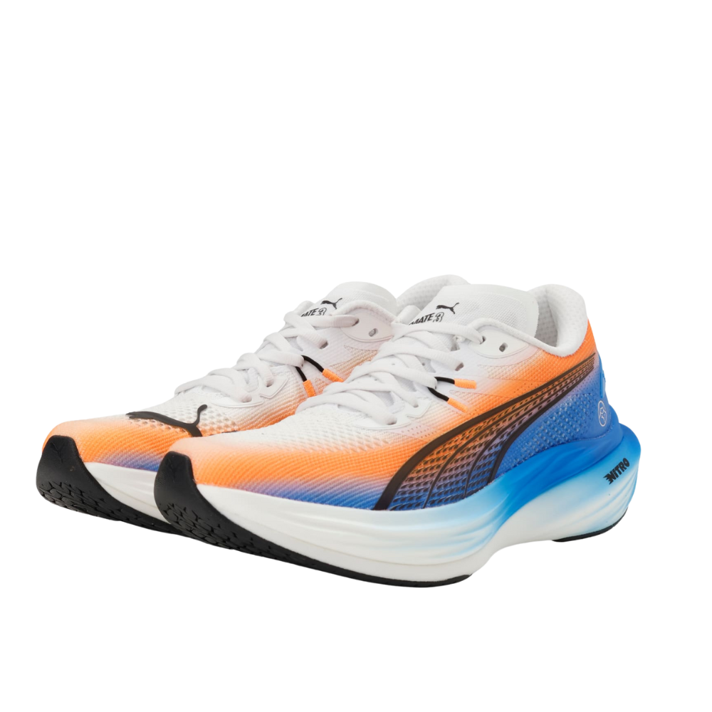 Deviate Nitro 3 Ekiden Men's :PUMA White | Heat Fire
