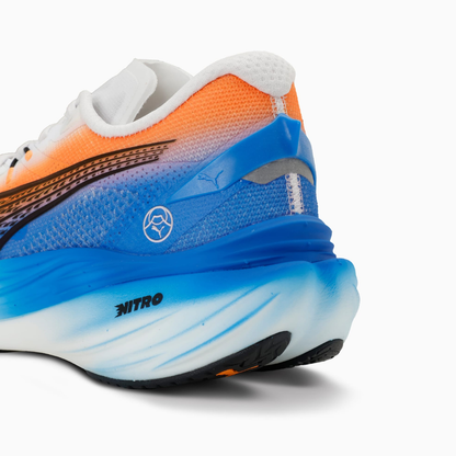 Deviate Nitro 3 Ekiden Men's :PUMA White | Heat Fire