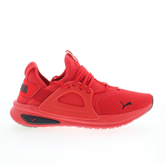 Puma Softride Enzo Evo 37704802 Mens Red Canvas Athletic Running Shoes