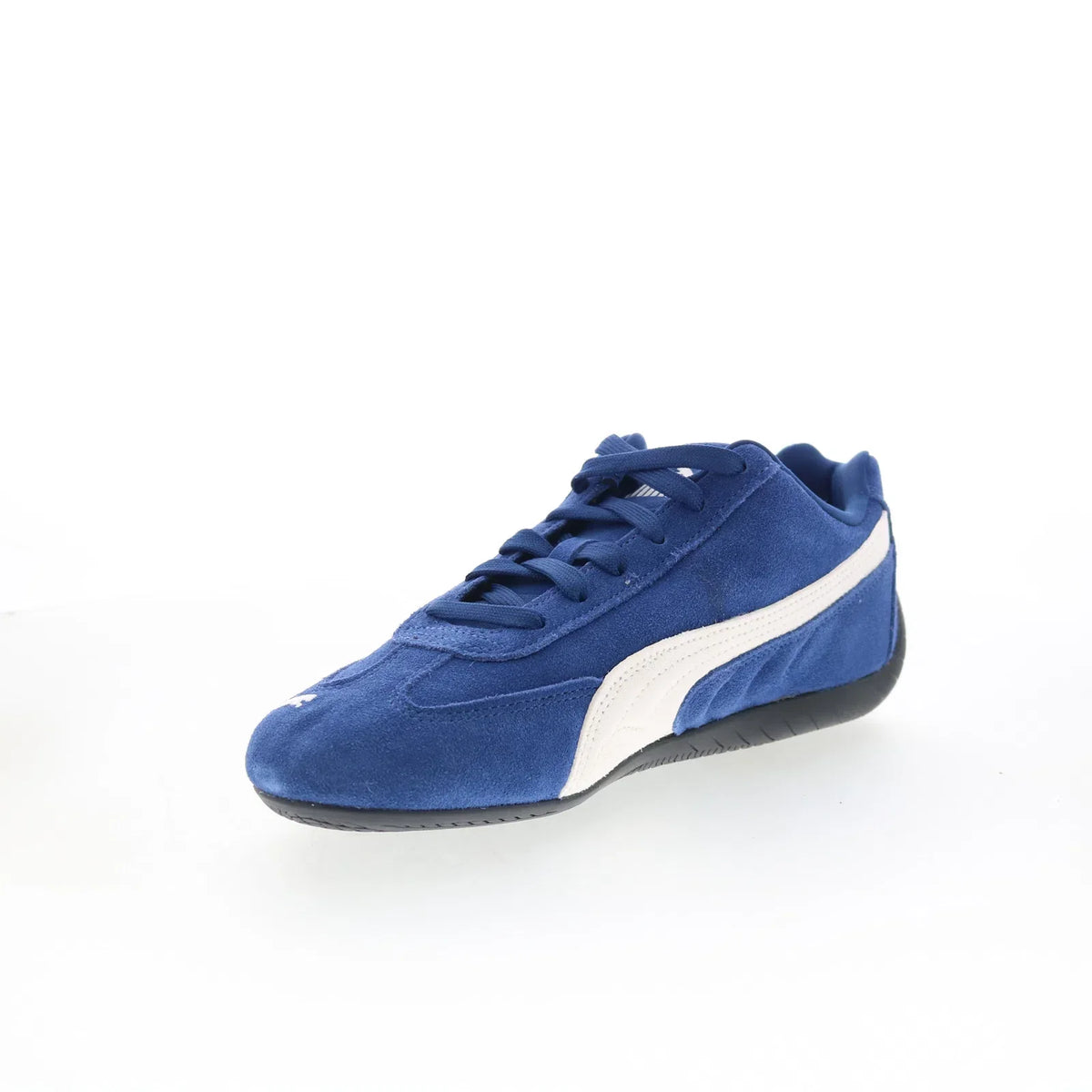 Puma Speedcat OG 39884687 Mens Blue Suede Lace Up Lifestyle Sneakers Shoes
