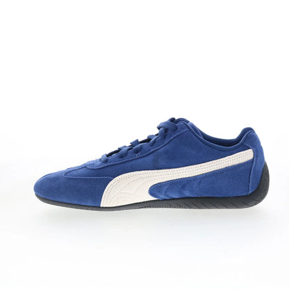 Puma Speedcat OG 39884687 Mens Blue Suede Lace Up Lifestyle Sneakers Shoes