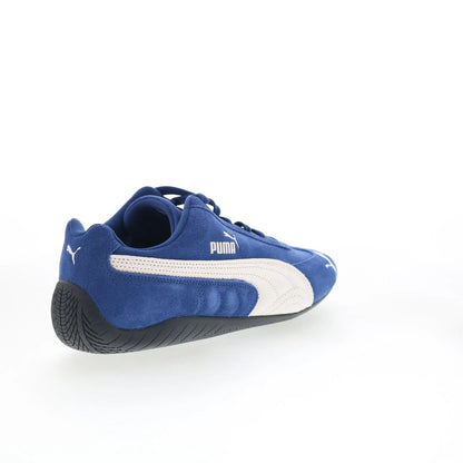 Puma Speedcat OG 39884687 Mens Blue Suede Lace Up Lifestyle Sneakers Shoes