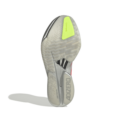 Adizero Adios Pro 4 Men's :Silver Metalic | Lucid Red