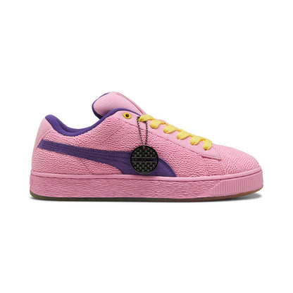 Puma Suede XL 2 x TMNT 40130501 Mens Pink Suede Lifestyle Sneakers Shoes