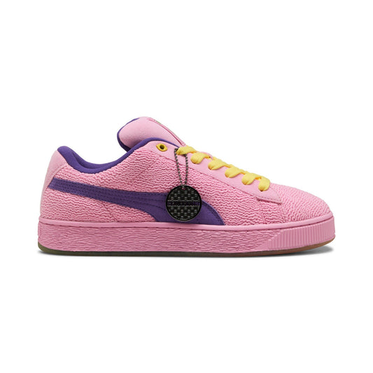 Puma Suede XL 2 x TMNT 40130501 Mens Pink Suede Lifestyle Sneakers Shoes