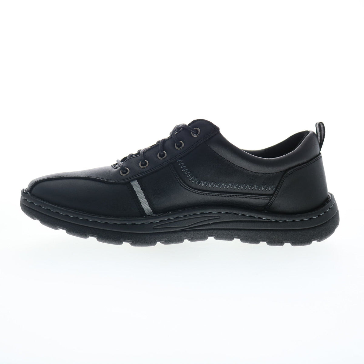 Drew Hogan 40201-14 Mens Black Narrow Oxfords & Lace Ups Casual Shoes