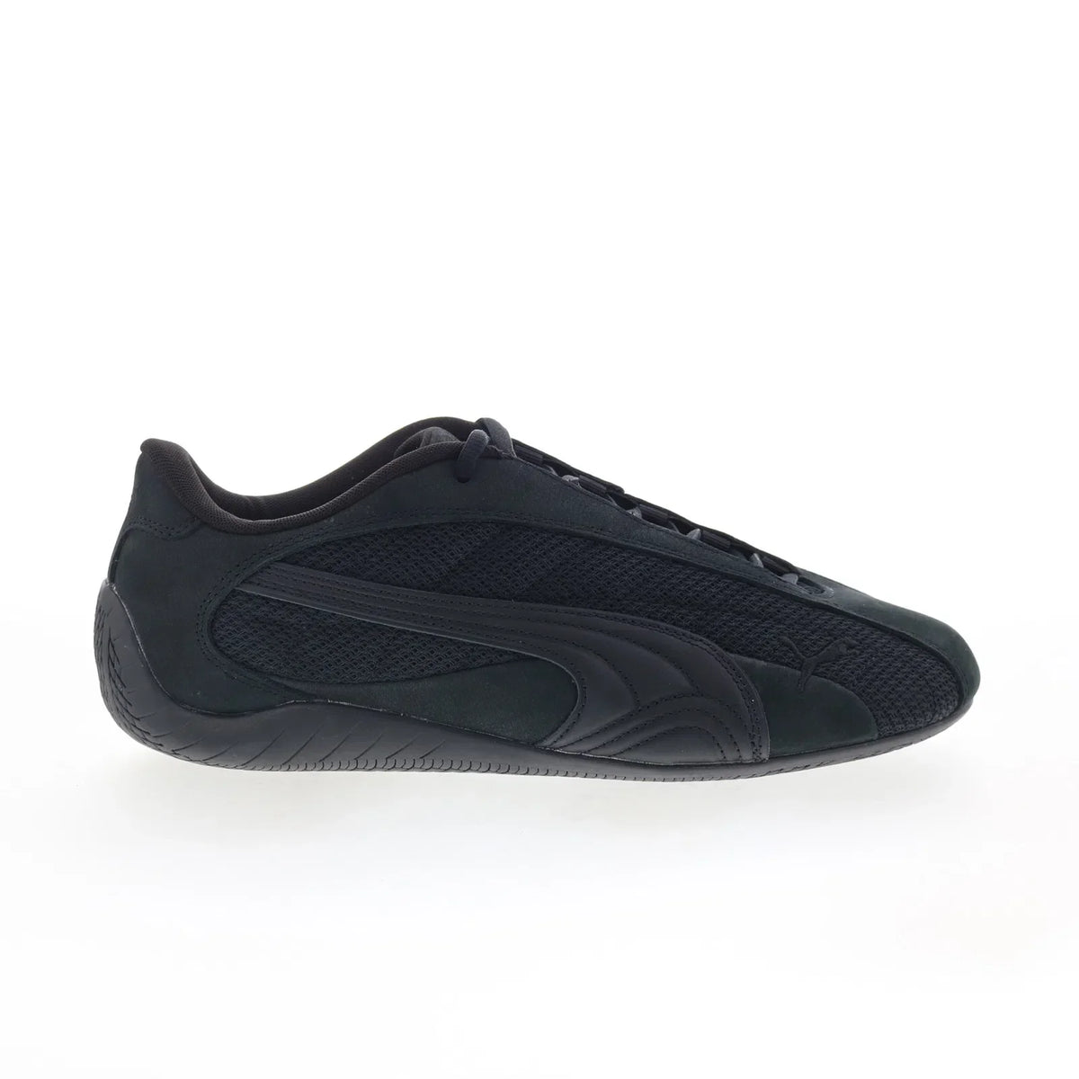 Puma Speedcat Plus 40299508 Mens Black Suede Lifestyle Sneakers Shoes