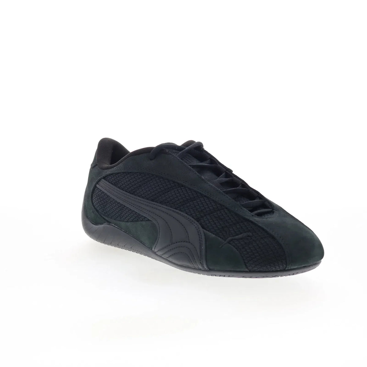 Puma Speedcat Plus 40299508 Mens Black Suede Lifestyle Sneakers Shoes