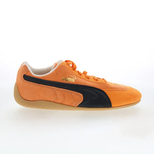 Puma Speedcat 40632961 Mens Orange Suede Lace Up Lifestyle Sneakers Shoes