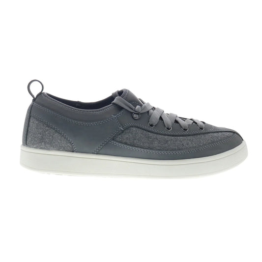Drew Buzz 40994-43 Mens Gray Leather Lifestyle Sneakers Shoes