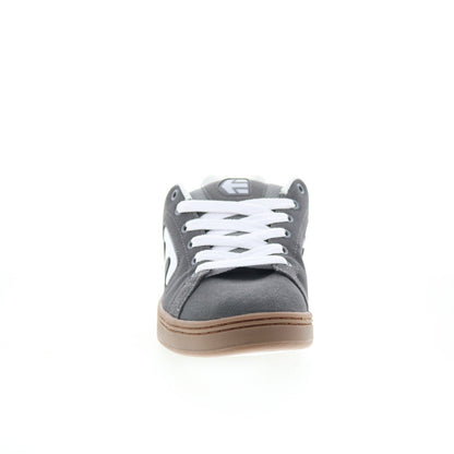Etnies Callicut 4101000014380 Mens Gray Suede Skate Inspired Sneakers Shoes