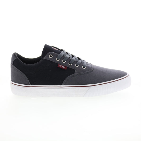 Etnies Blitz 4101000510022 Mens Gray Suede Skate Inspired Sneakers Shoes