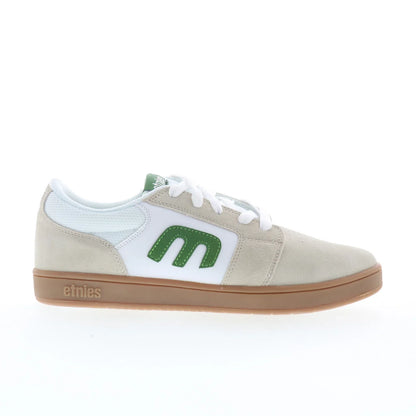 Etnies Cresta 4101000575196 Mens White Suede Skate Inspired Sneakers Shoes