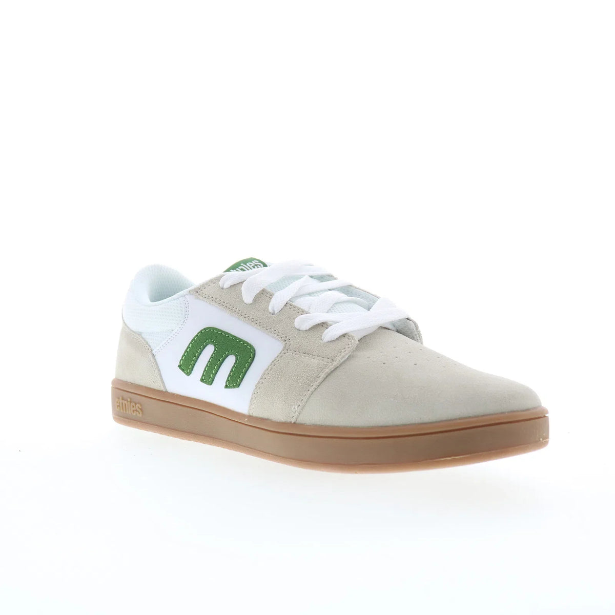 Etnies Cresta 4101000575196 Mens White Suede Skate Inspired Sneakers Shoes
