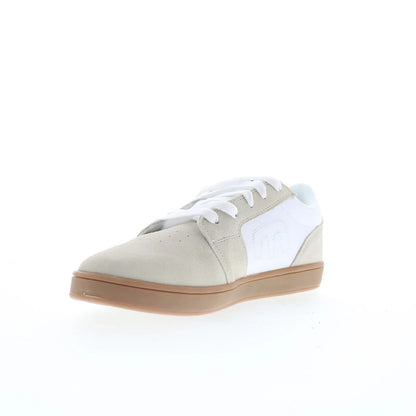 Etnies Cresta 4101000575196 Mens White Suede Skate Inspired Sneakers Shoes