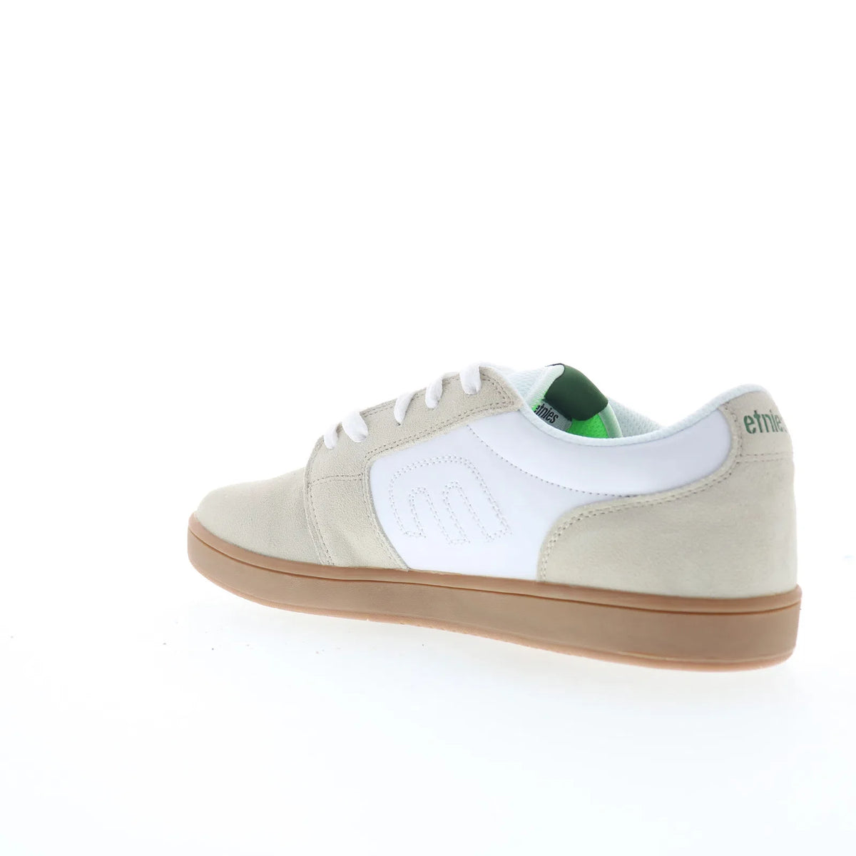 Etnies Cresta 4101000575196 Mens White Suede Skate Inspired Sneakers Shoes