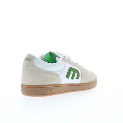 Etnies Cresta 4101000575196 Mens White Suede Skate Inspired Sneakers Shoes