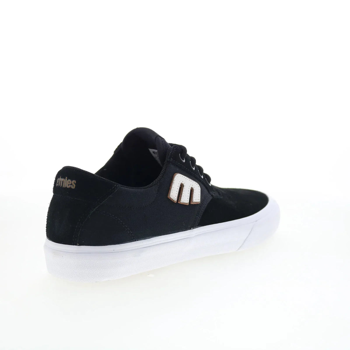 Etnies Barge Plus 4101000578976 Mens Black Skate Inspired Sneakers Shoes