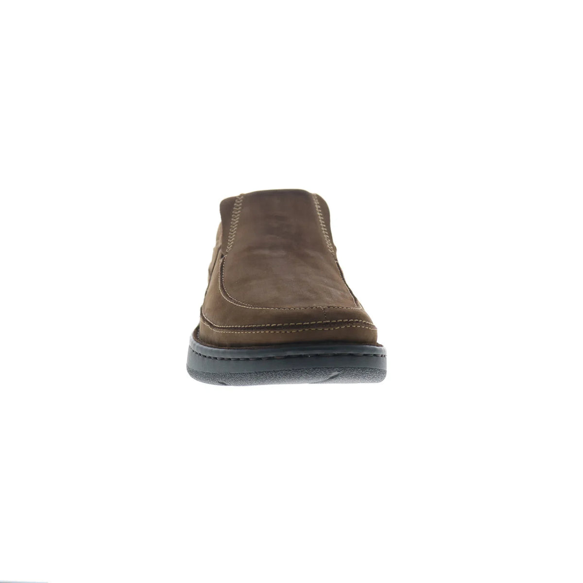 Drew Bexley 43919-65 Mens Brown Narrow Nubuck Loafers & Slip Ons Casual Shoes