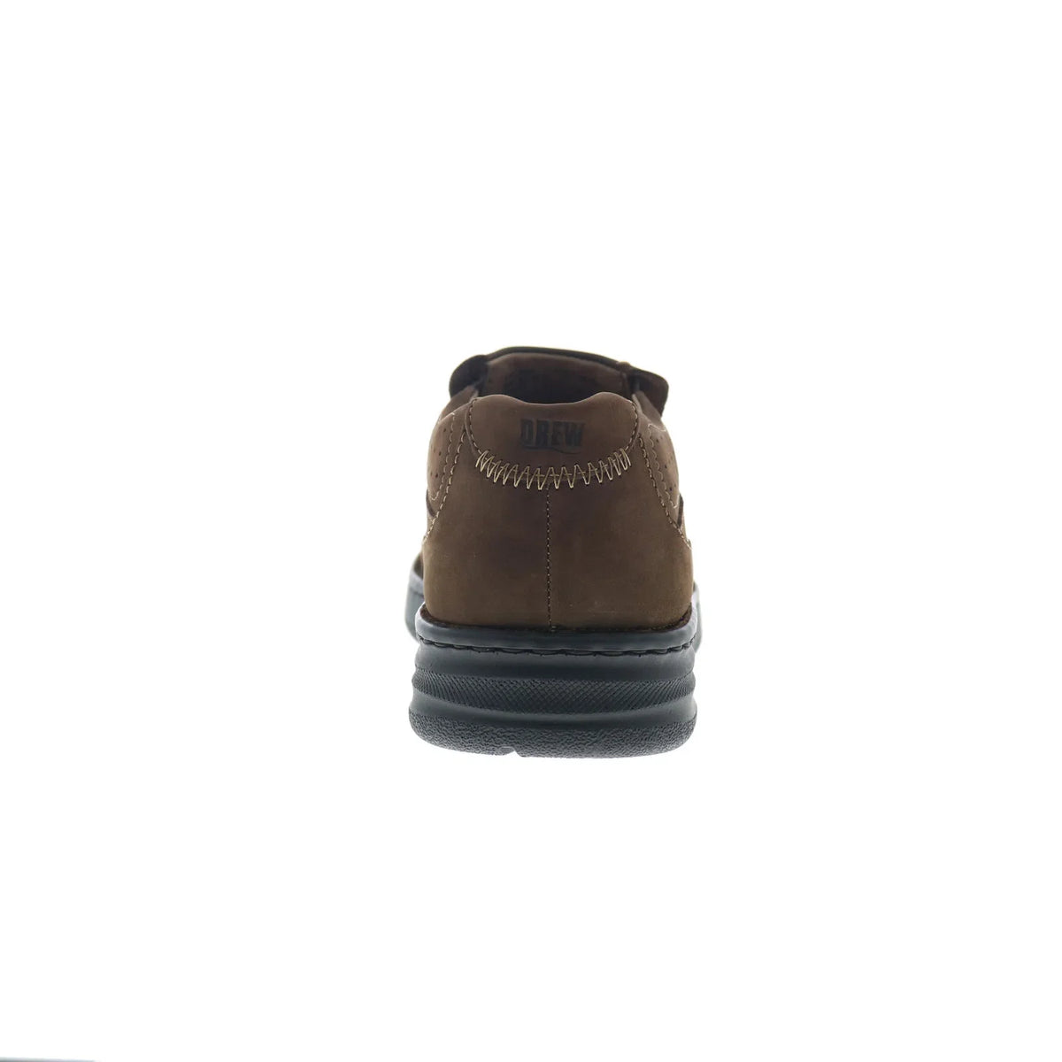 Drew Bexley 43919-65 Mens Brown Narrow Nubuck Loafers & Slip Ons Casual Shoes
