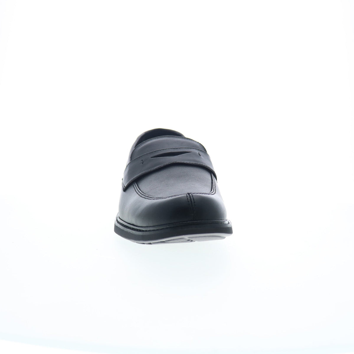 Drew Essex Mens Black Extra Extra Wide 6E Loafers & Slip Ons Penny Shoes