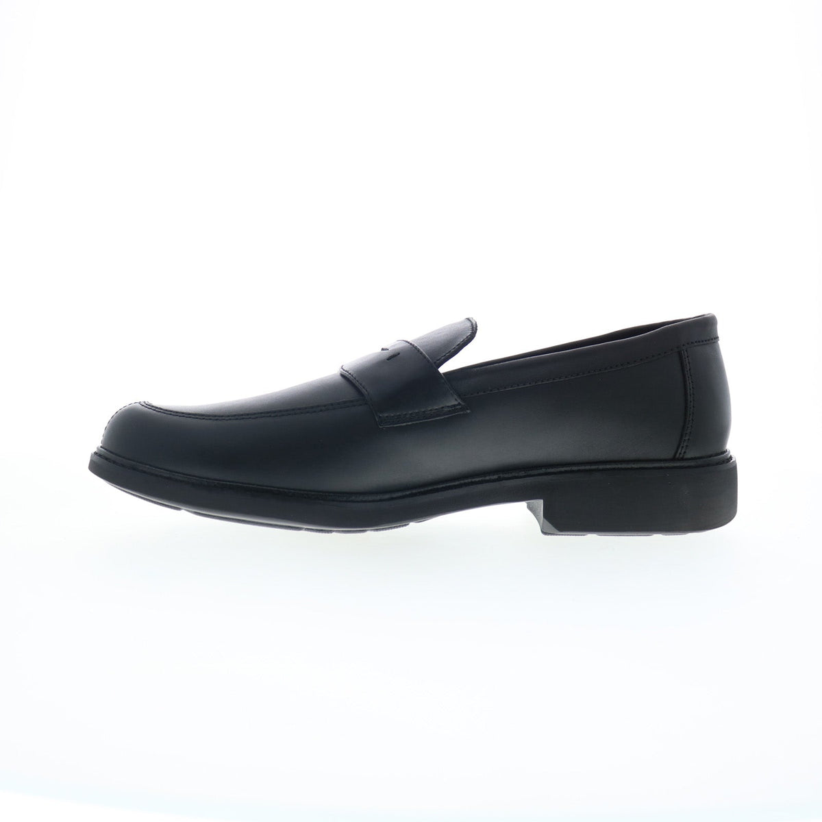 Drew Essex Mens Black Extra Extra Wide 6E Loafers & Slip Ons Penny Shoes