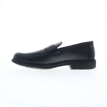 Drew Essex Mens Black Extra Extra Wide 6E Loafers & Slip Ons Penny Shoes